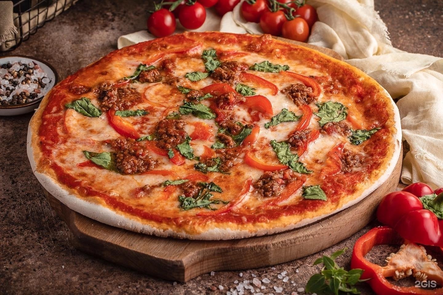 рецепты пиццы мясная с помидорами фото 20