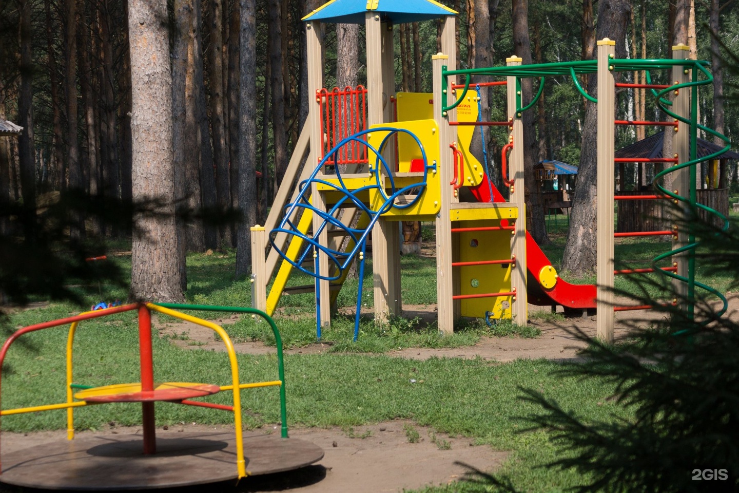 Детская площадка в пансионате Березки