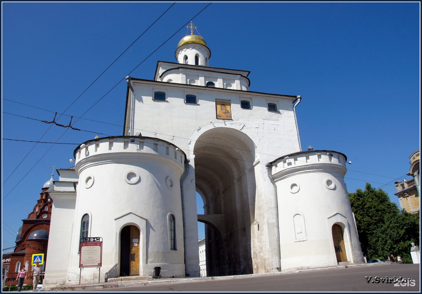Золотые ворота во Владимире 12 век