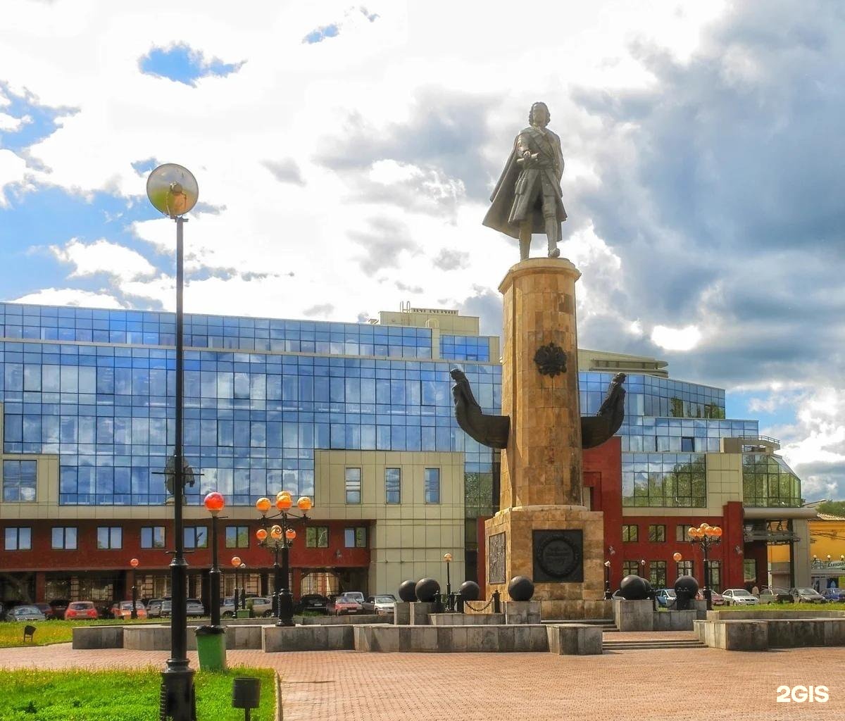 Площадь Петра Великого Липецк