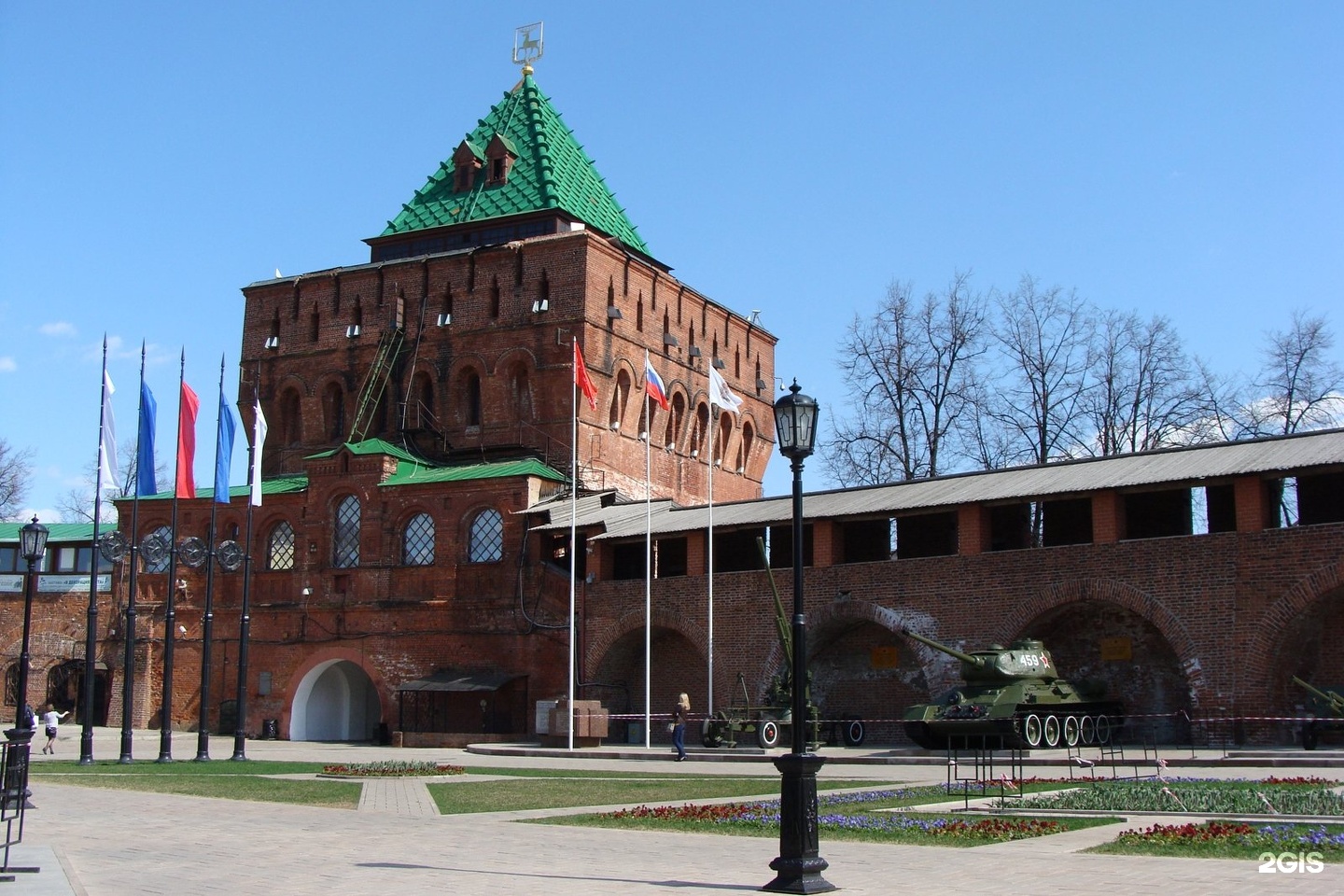 нижегородский кремль дмитриевская башня старые
