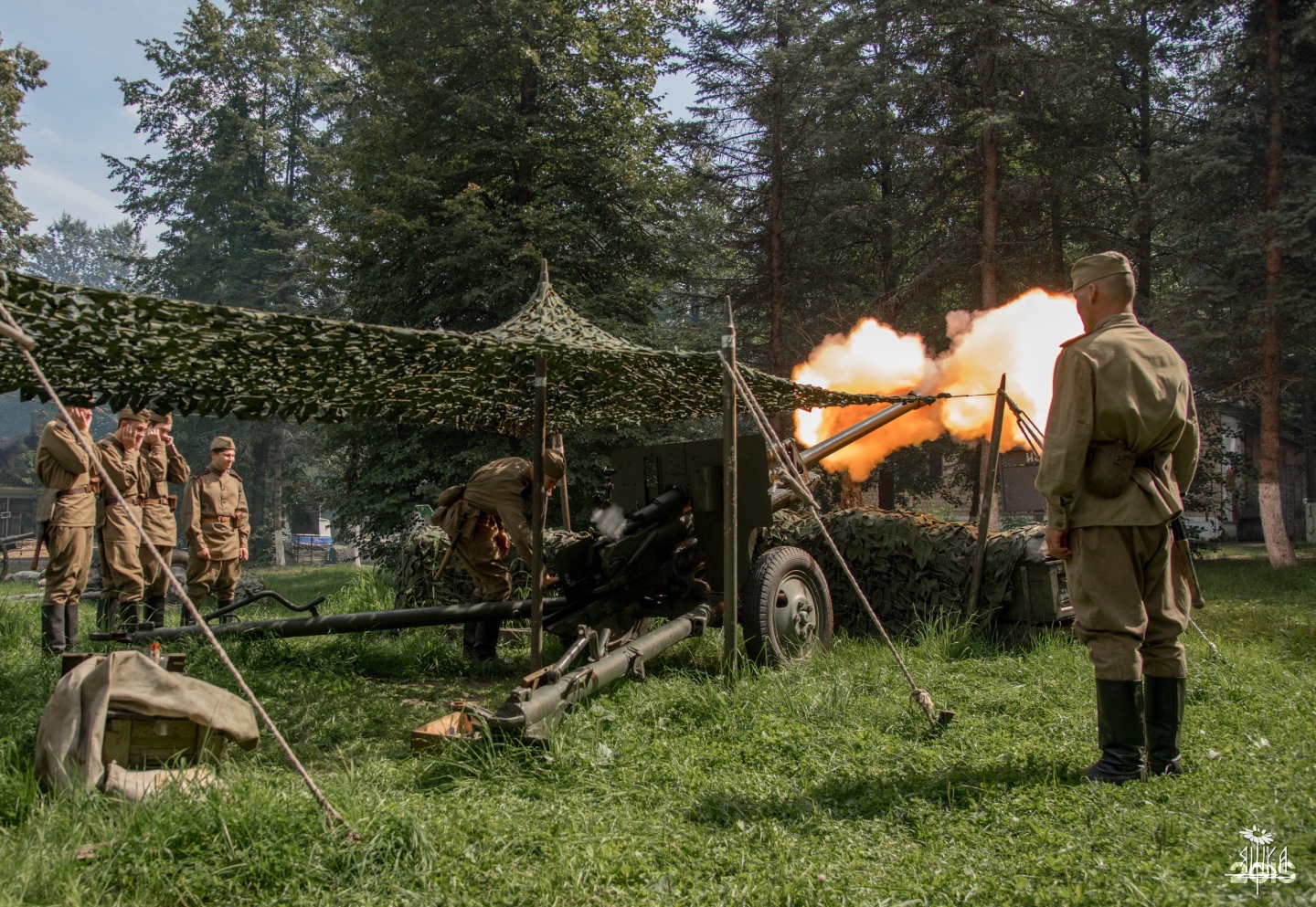 Гарнизон павловского. Историческая реконструкция деревни. Гарнизон а кузнецы.