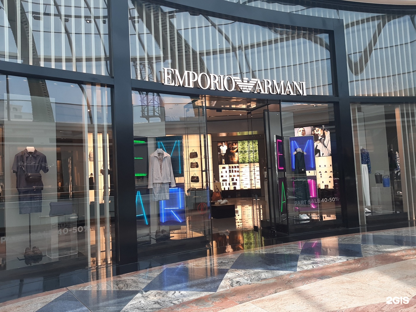 Emporio Armani, clothing shop, Mall of the Emirates, 783, Sheikh Zayed  Road, Dubai — 2GIS