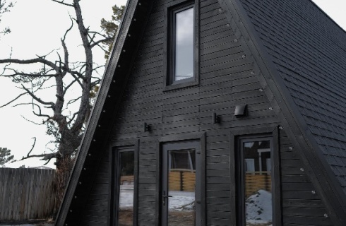 пос. Хужир: Коттедж Hoto a-frame