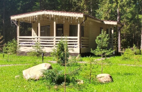 н.п. Турбаза "Чайка": Коттедж Сосновый бор