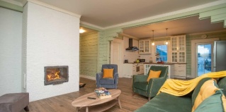 Западное Кончезеро: Турбаза Karelian Rocky House