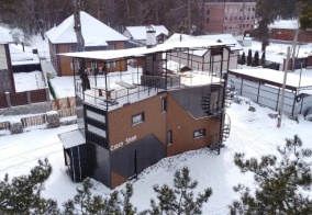 Коттедж Cabin shale в Архызе