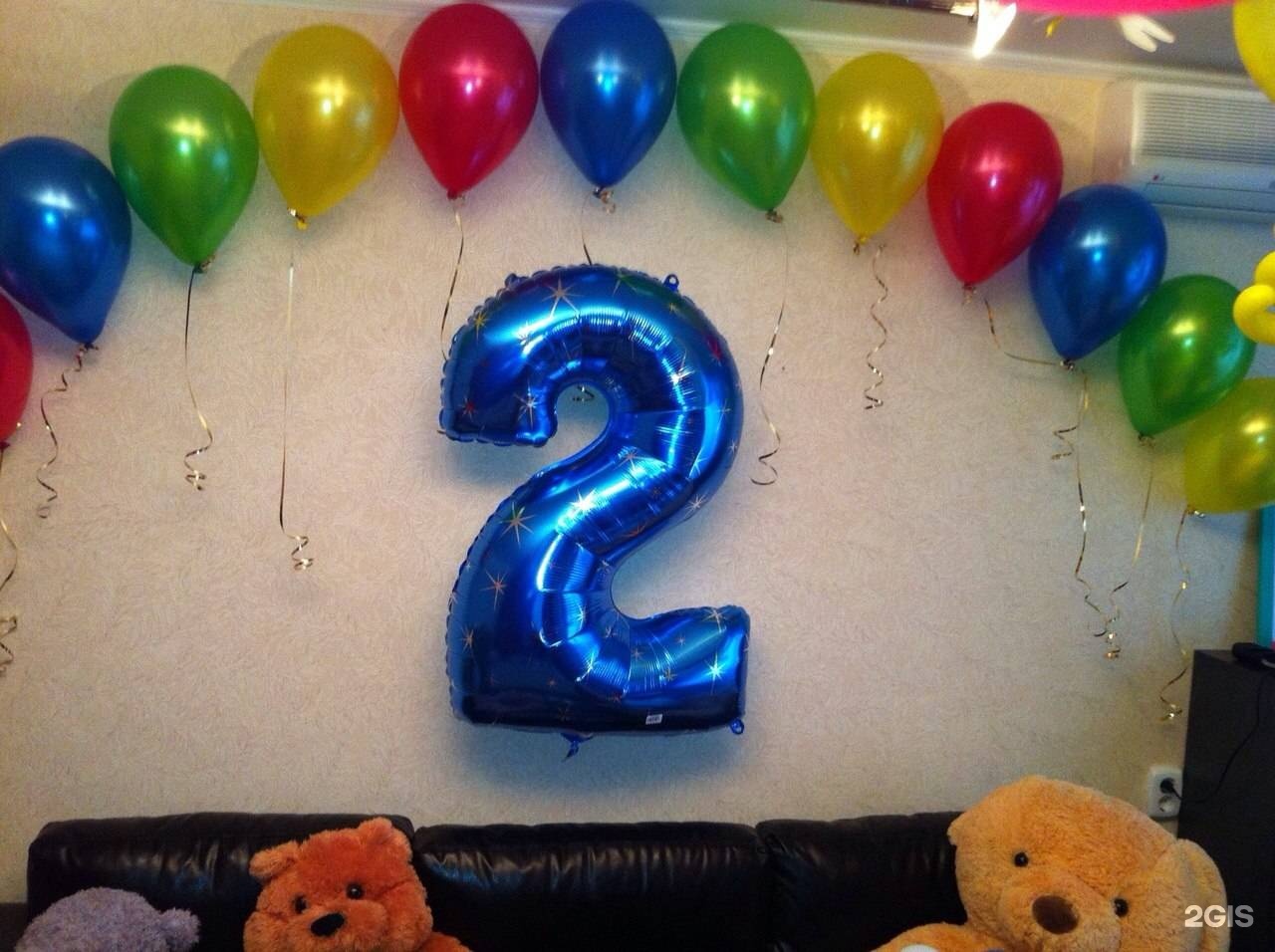Украсить комнату на день рождения мальчику 2 года