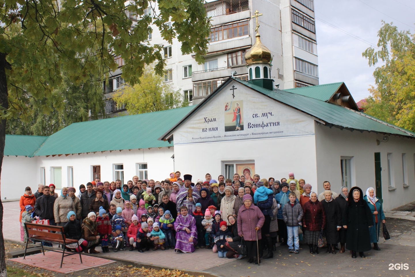 Храм новомучеников в Новосибирске