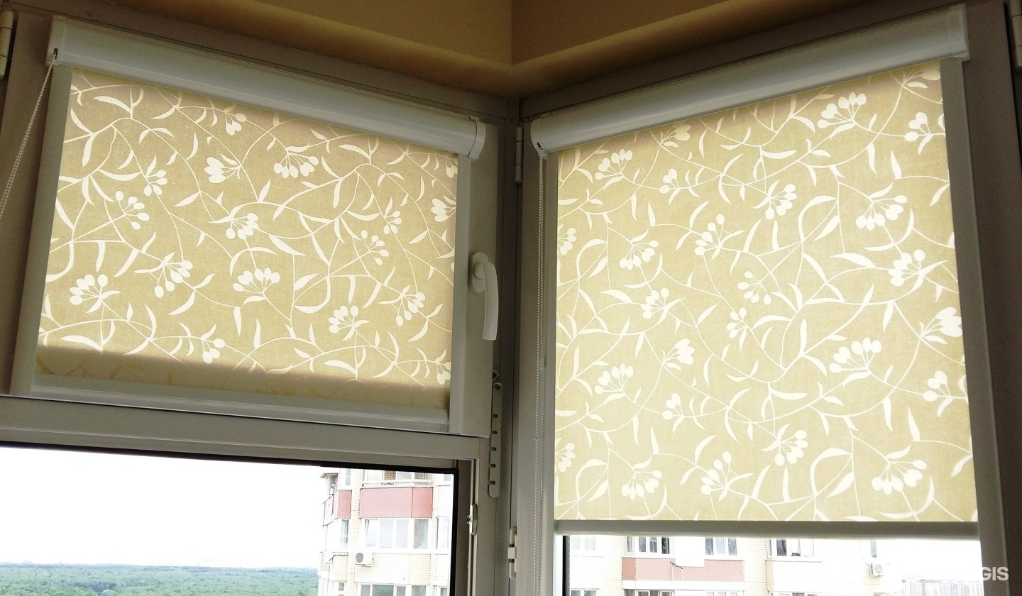 рулонные шторы на пластиковые окна в москве