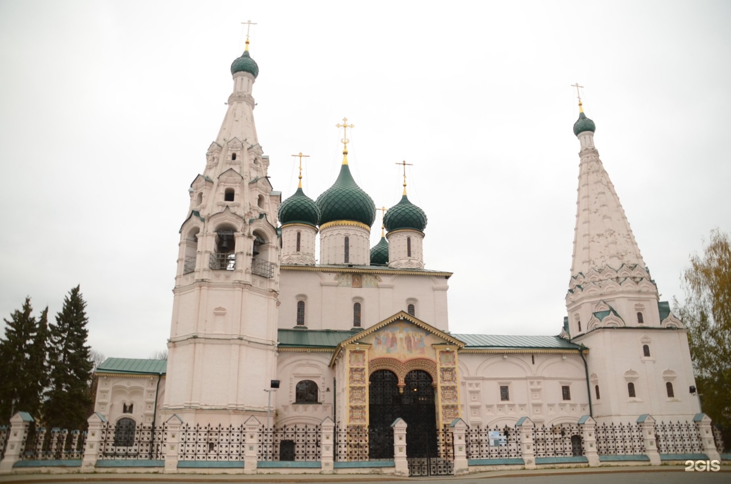 Церковь ильи пророка в ярославле карта