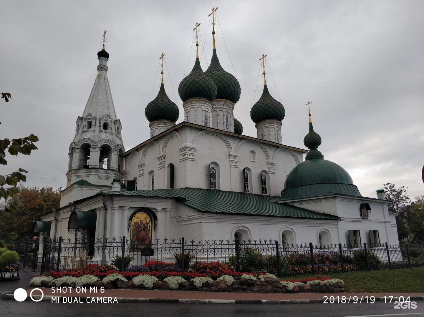 храм спаса на городу ярославль