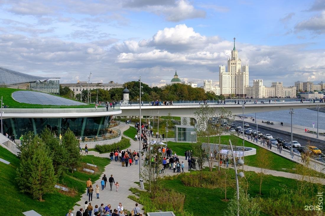 Фото москвы парк зарядье