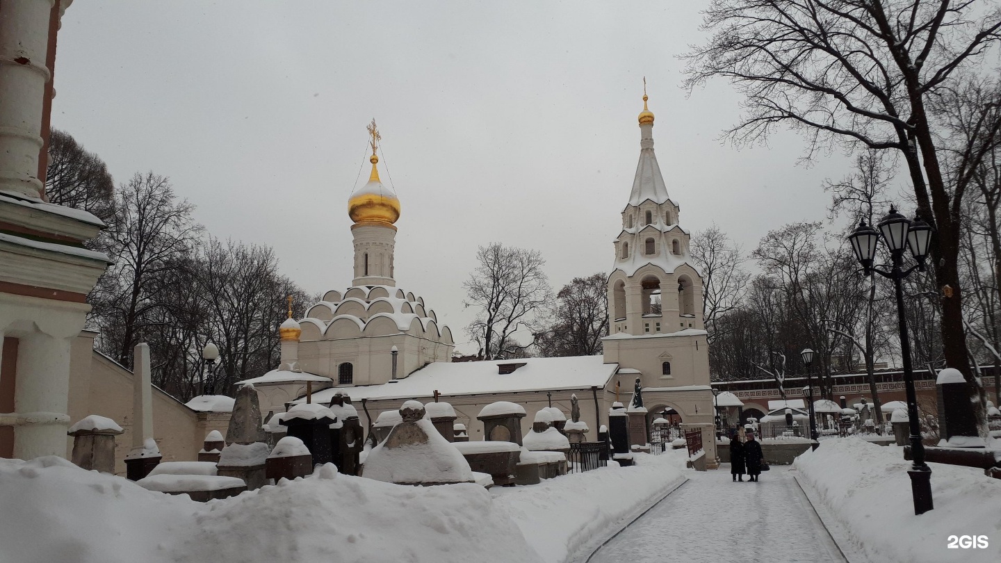 Донской монастырь территория