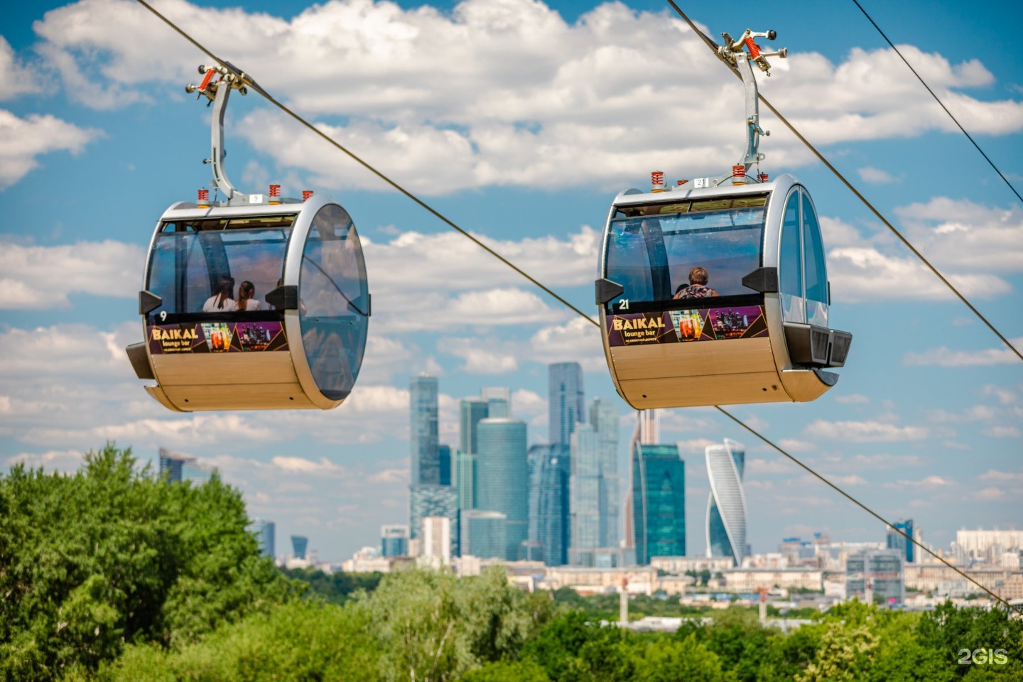 Московская канатная дорога на воробьевых фото