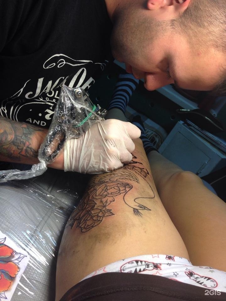 Tattoo studio worms