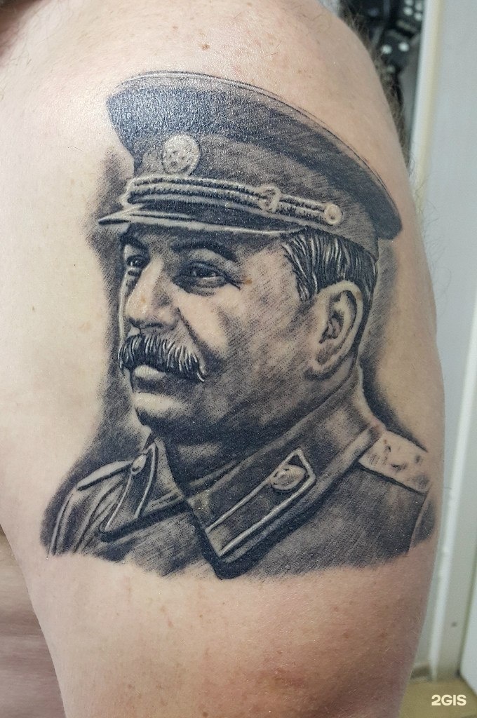 Наколка Сталин