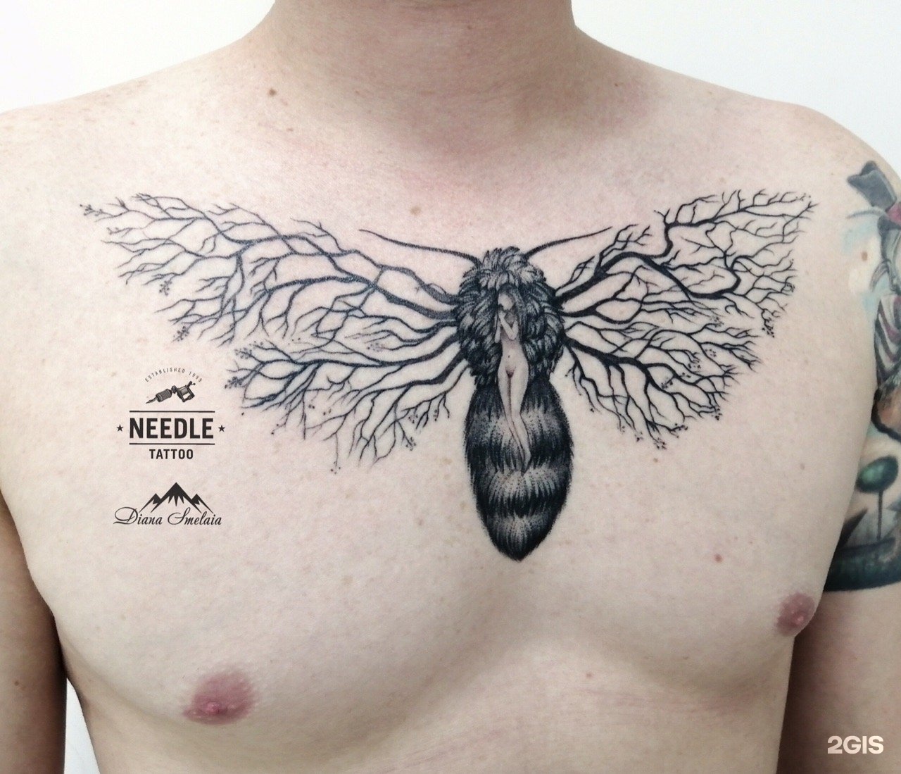 Needle tattoo. Саша игла тату Липецк.