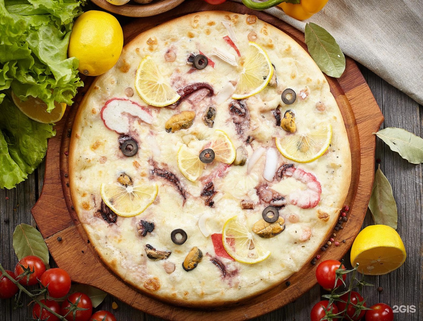 пицца с морепродуктами сливочным соусом фото 85