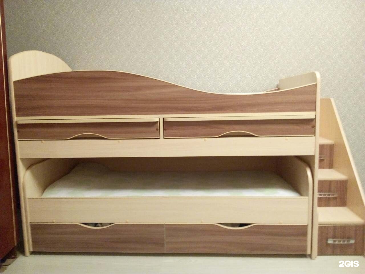 кровать дуэт для детей
