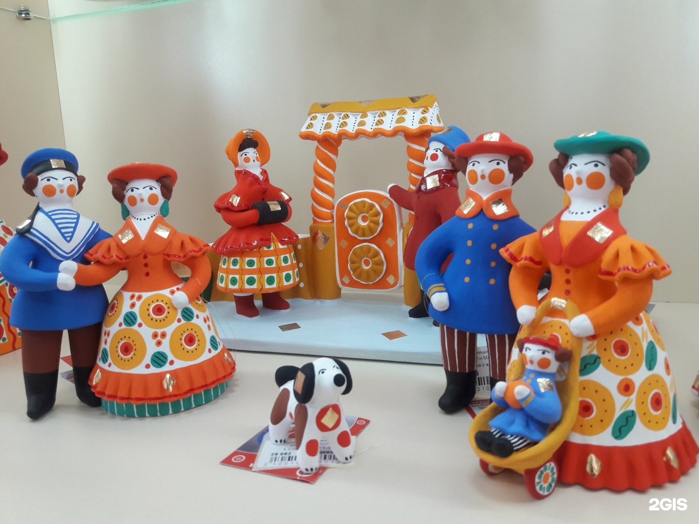 Фото и история дымковской игрушки
