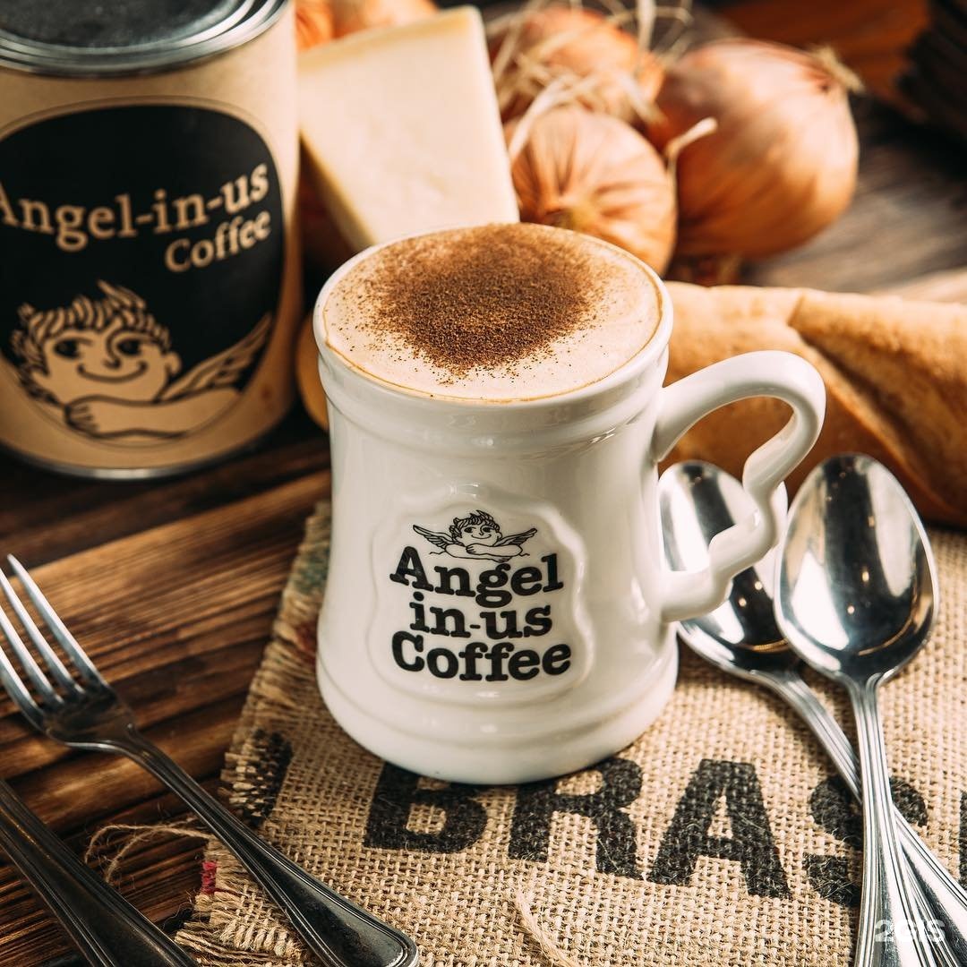 We coffee yesterday. Angel-in-us Coffee. Angels Coffee кофейня. Ангелов кофе. Coffee USA.