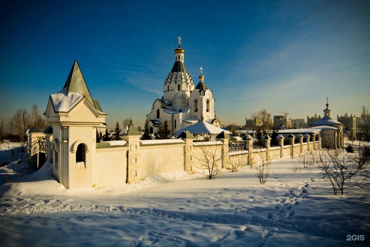 храмы красноярска зимой