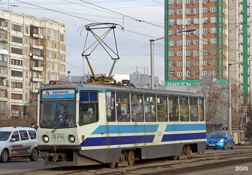 Схема трамваев новокузнецка