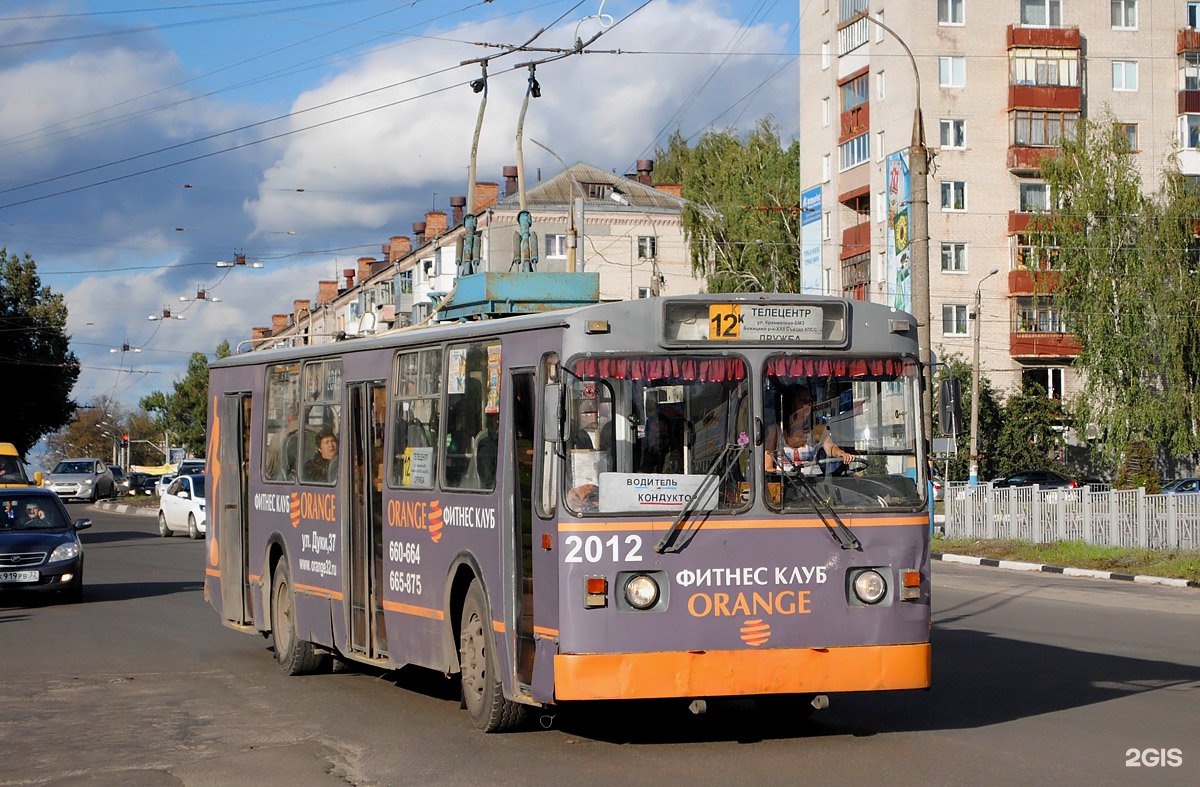 Время 12 троллейбуса брянск. Троллейбус 12
