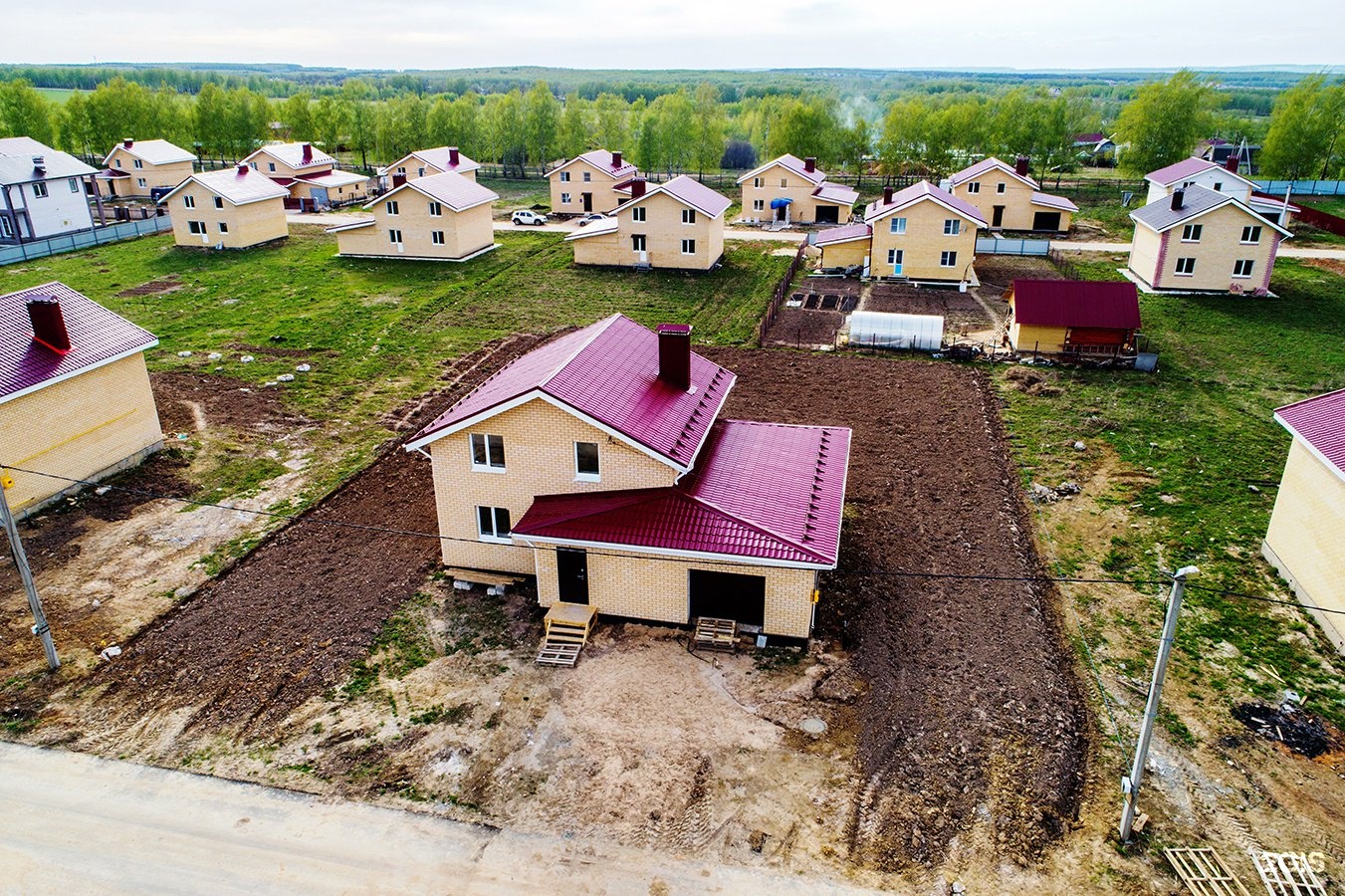 Поселок нижегородская. Коттеджный посёлок Журавли Нижегородской области Кстовского района. Коттеджный поселок Журавли Чаглава. Деревня Чаглава Нижегородская область. КП Журавли Кстовский район.