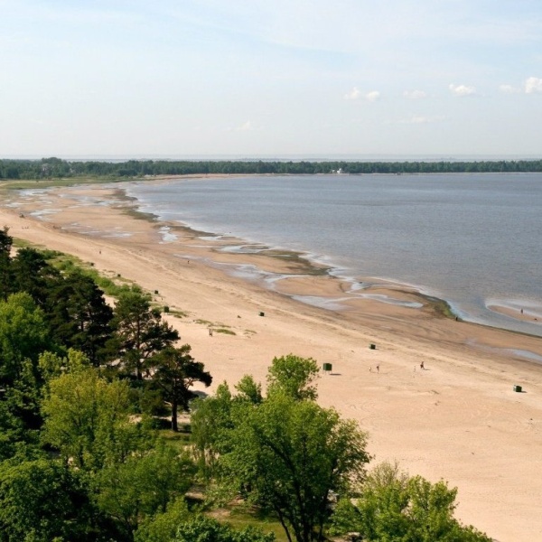 Пляж санатория курорт Сестрорецк