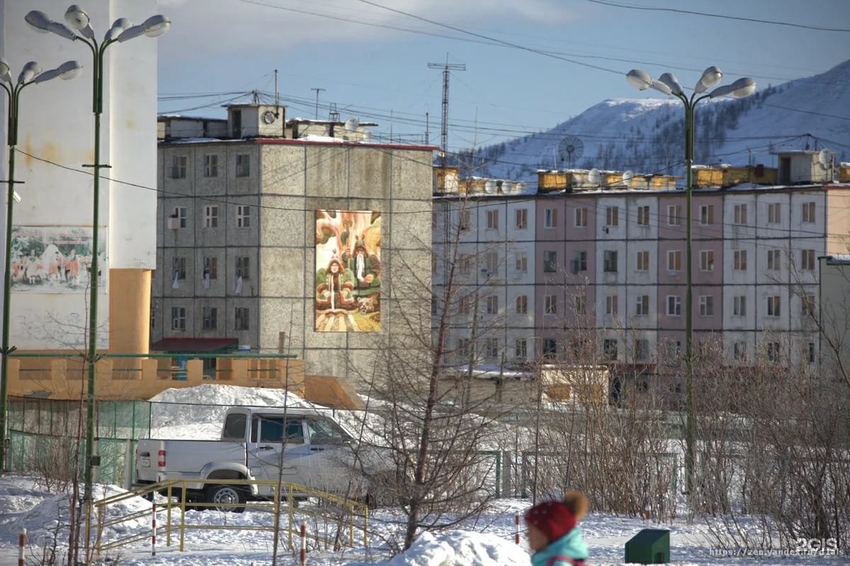 Поселок депутатский карта