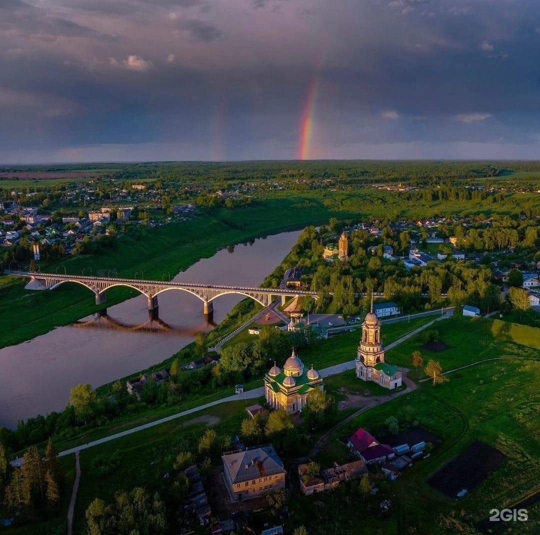 Старица карта города