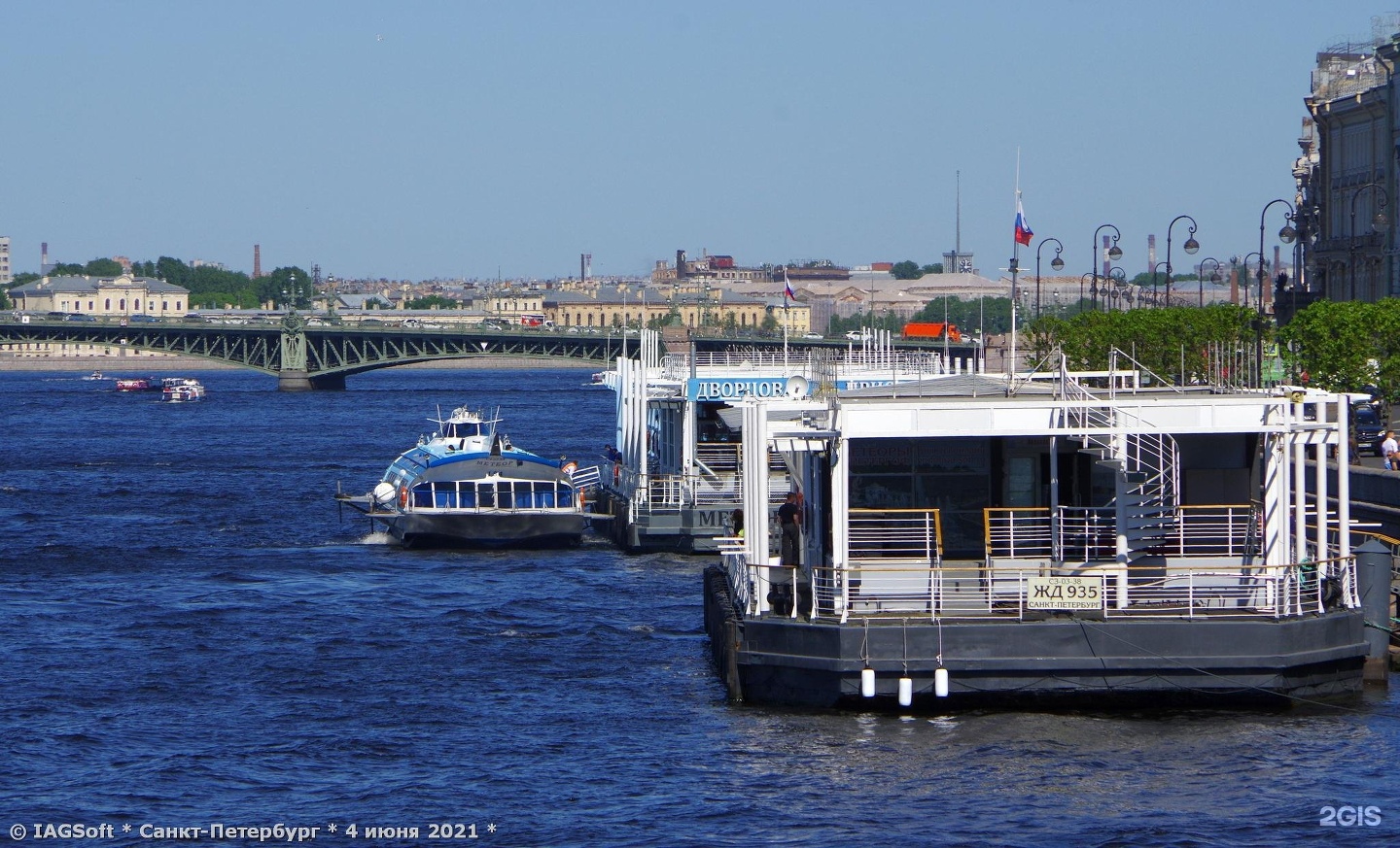 пристань санкт петербург