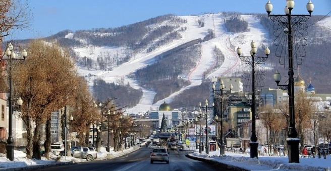 Город сахалинск фото