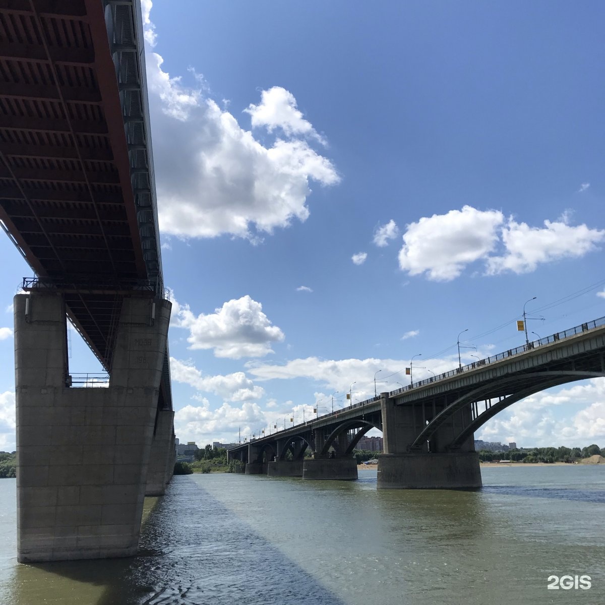 Октябрьский мост новосибирск