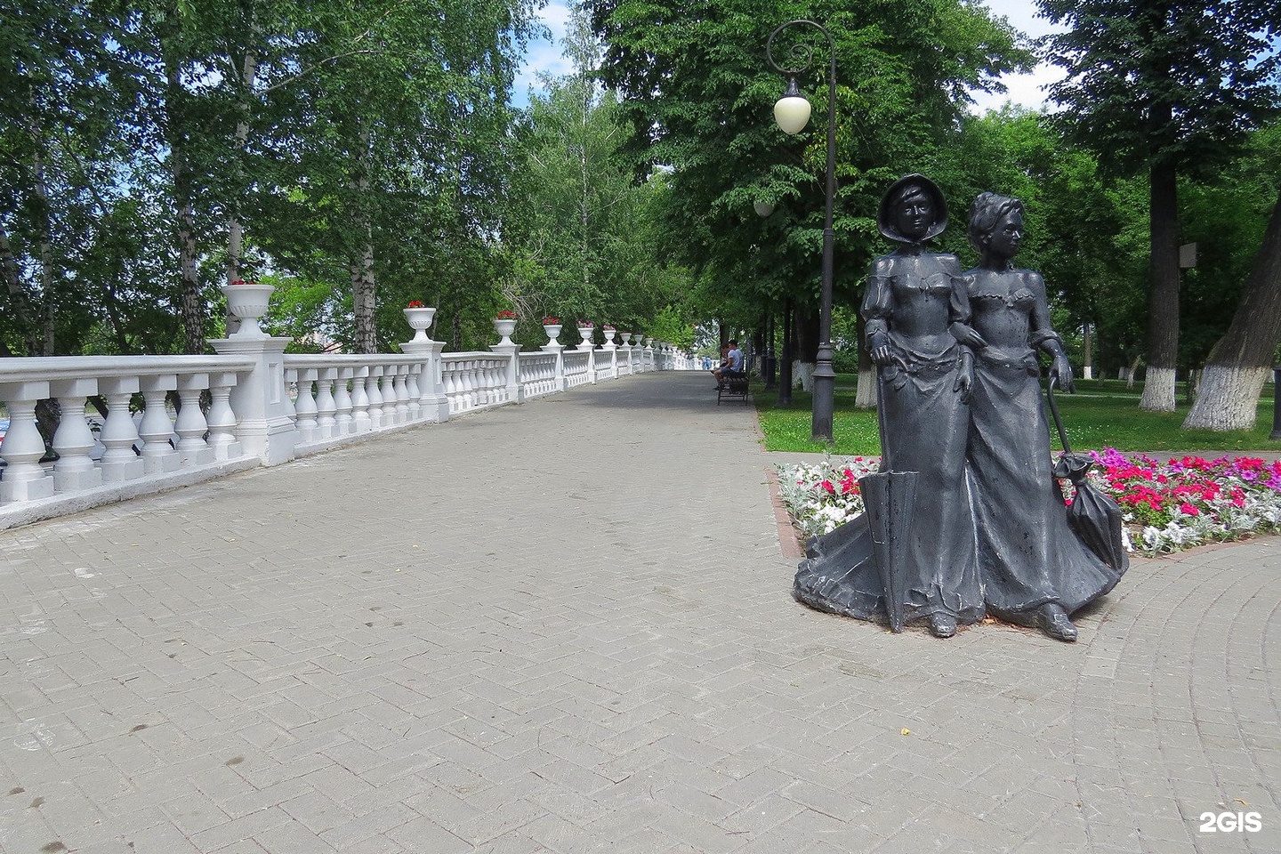 Александровский сад Тюмень парк