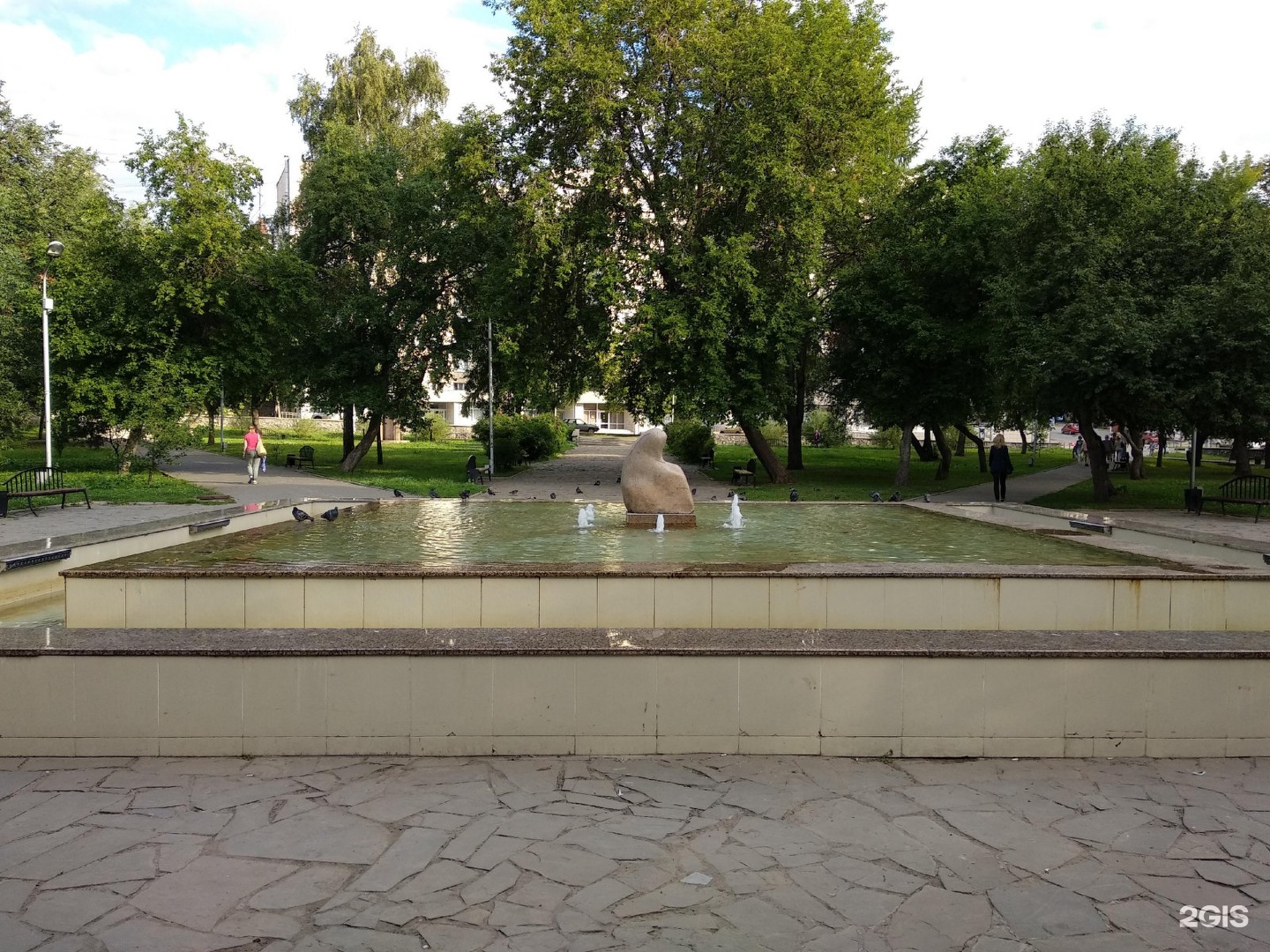 Пермь сквер уральских добровольцев фото Пермь, Сквер Уральских добровольцев - 2ГИС