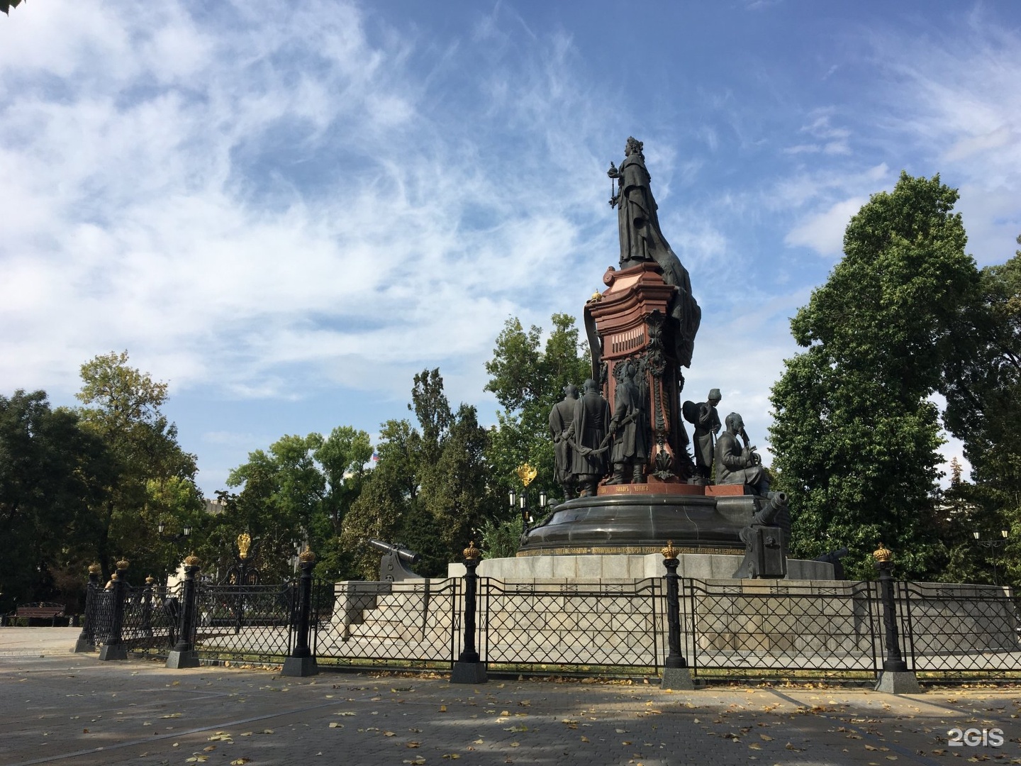 Памятник Екатерине 2 В Краснодаре Фото