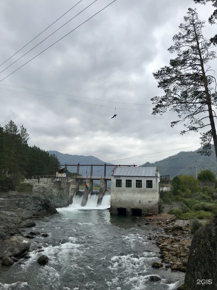 Чемальская ГЭС парк развлечений