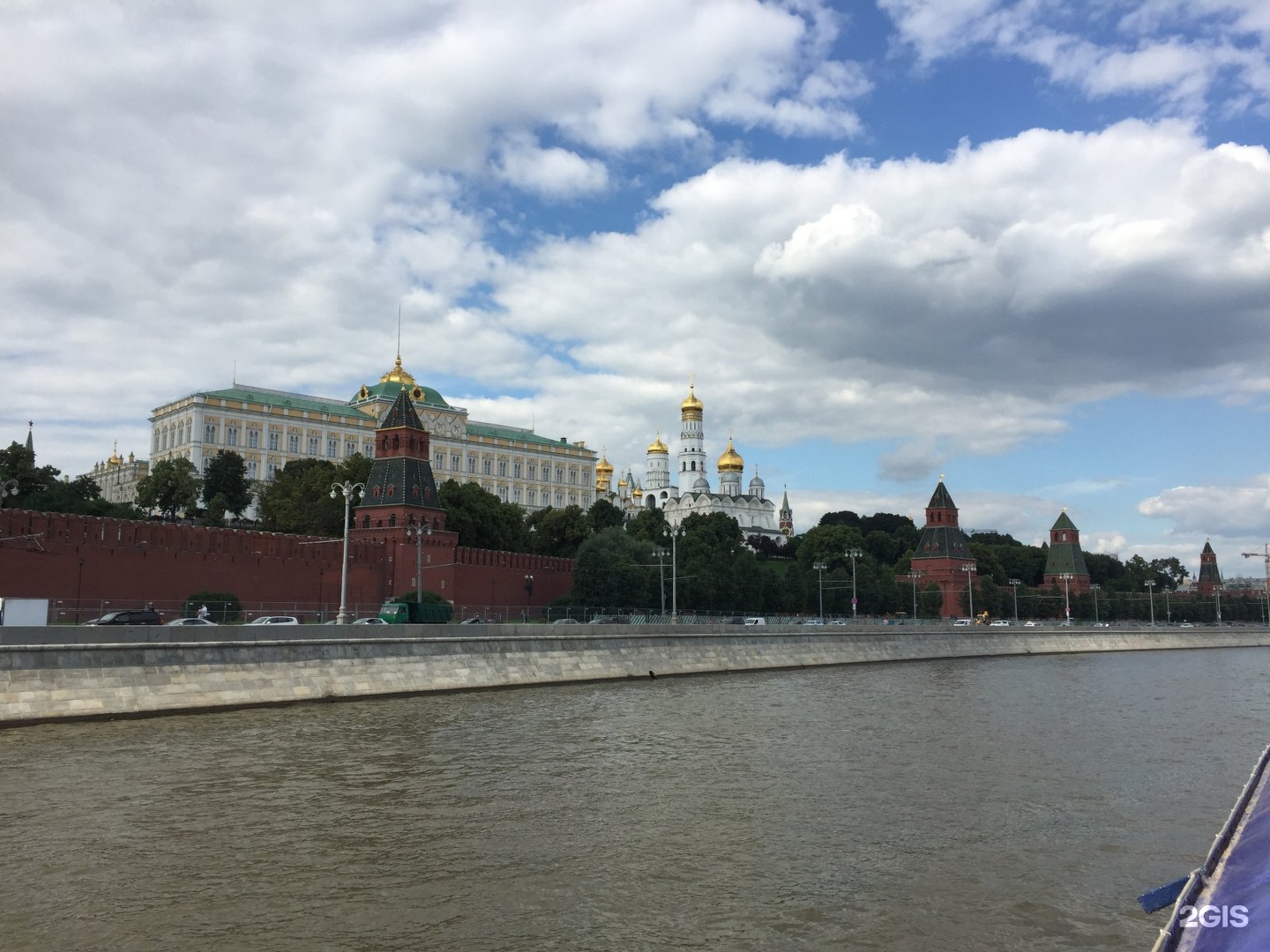 Кремлевская набережная карта