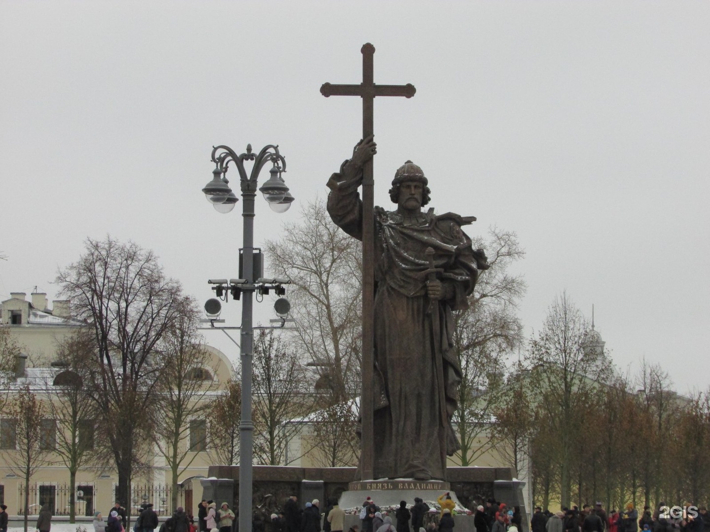 Памятник Князю Владимиру В Москве Фото