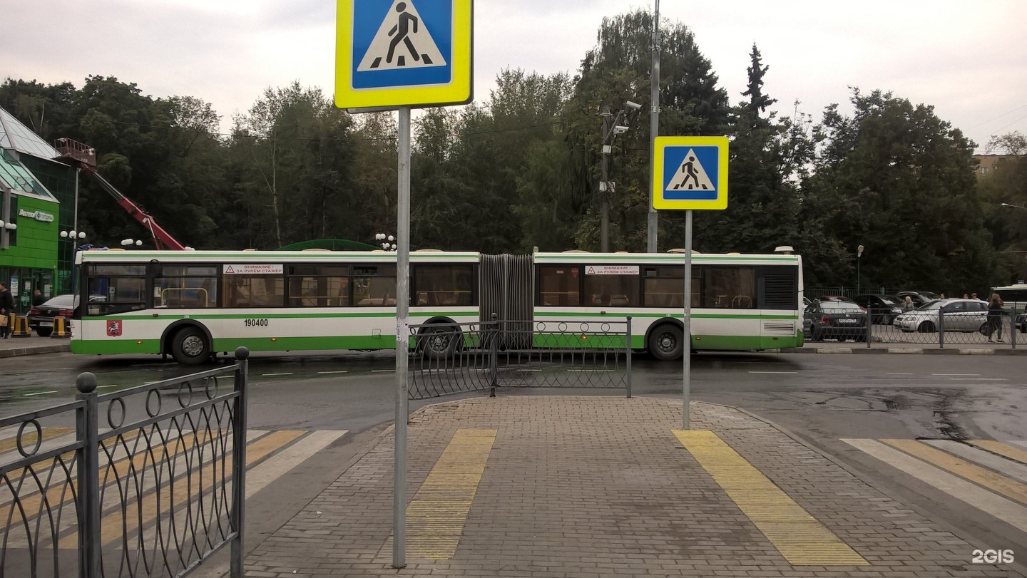 Остановка 851 автобуса речной вокзал