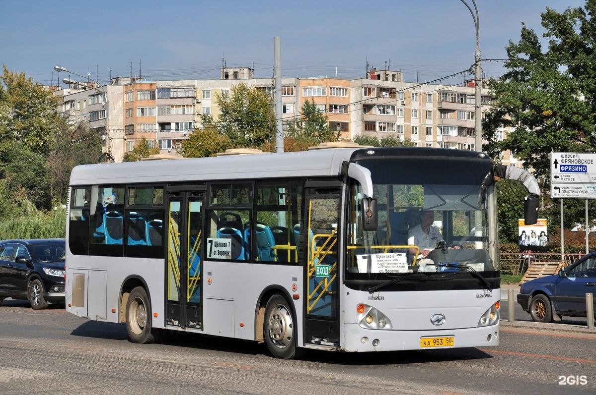 Маршрут 26 автобуса щелково. Higer klq6891ga 31 Таганрог. Автобусы Щелково. Автобус 7 Щелково. Городской автобус Higer KLQ 6891.