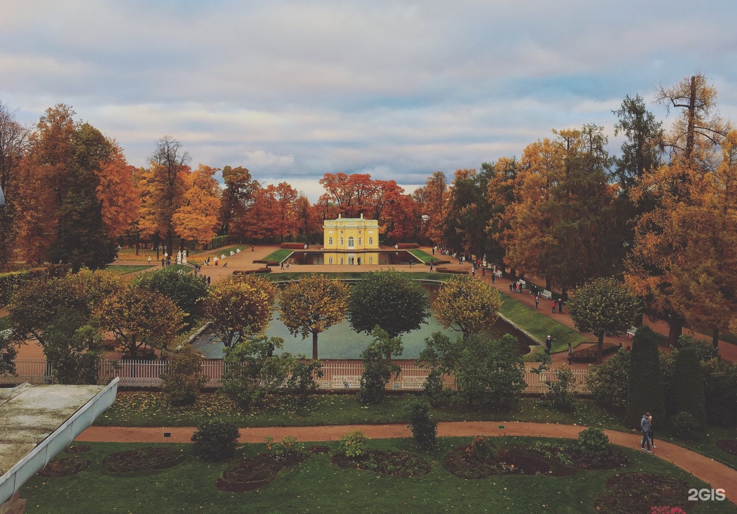 Голландский сад Екатерининский парк Санкт Петербург