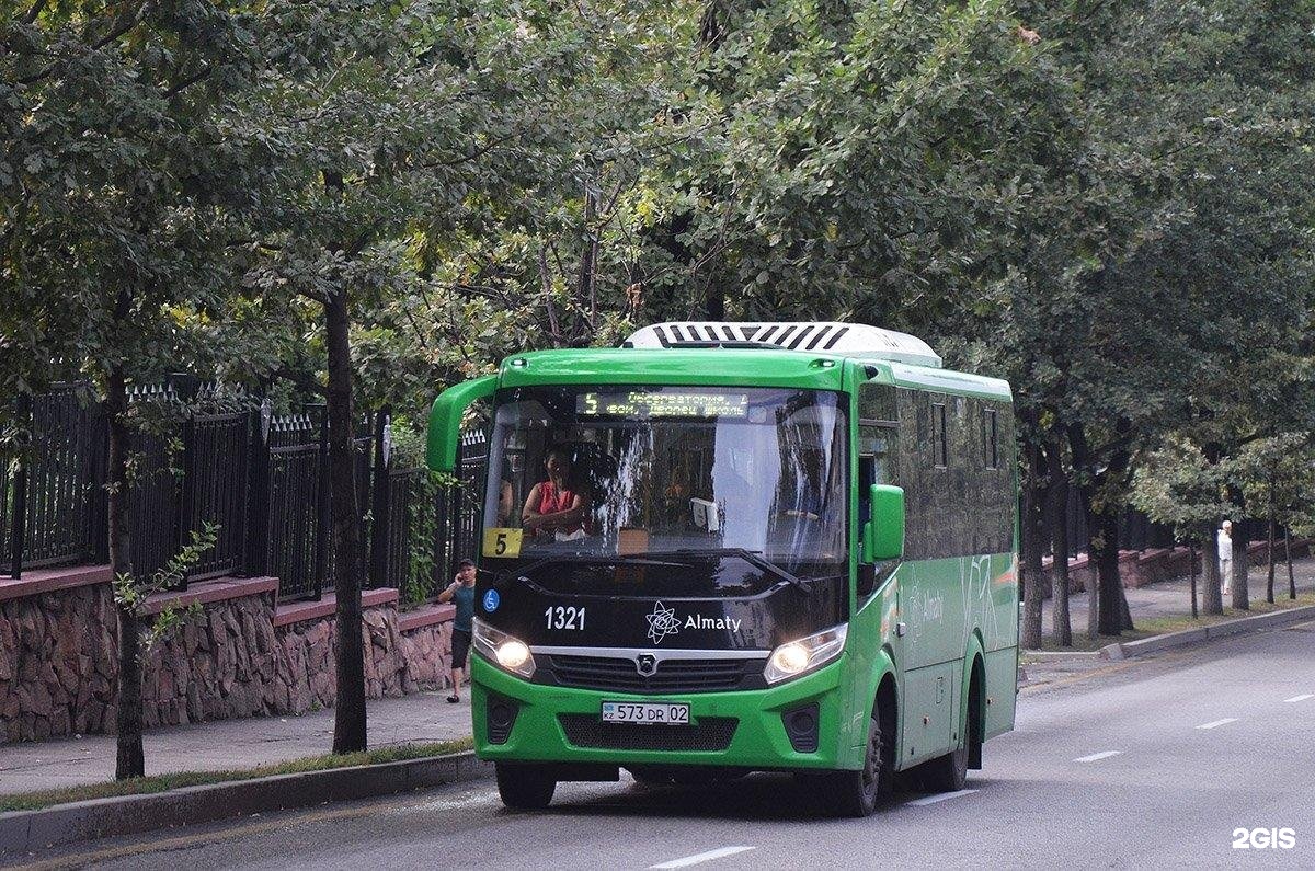 Автобус 5, Алматы: маршрут и остановки - 2ГИС.