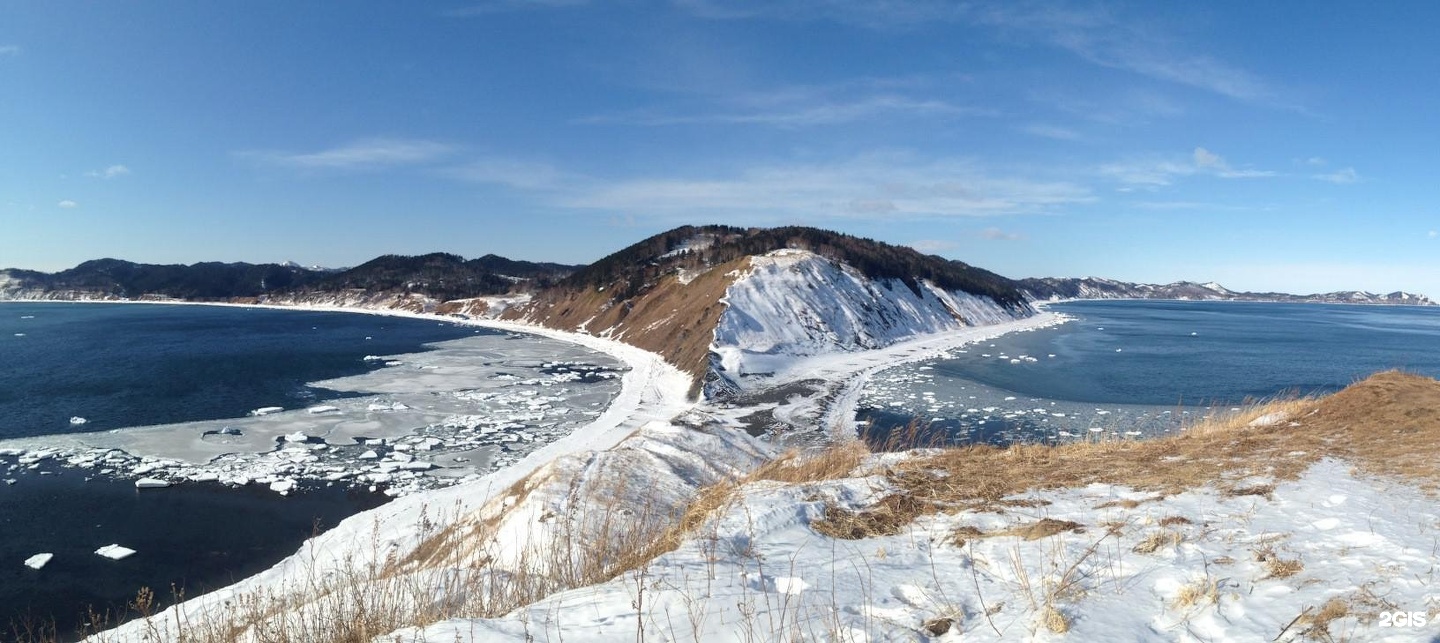 Южно Сахалинск Охотское море зима