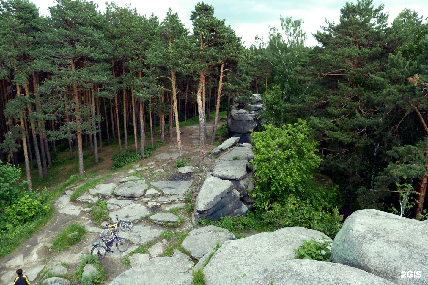 Парк каменные палатки схема