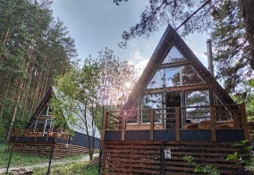 Глэмпинг A-frame в Республике Башкортостан