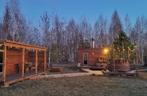 д. Друганова: Турбаза Wood place